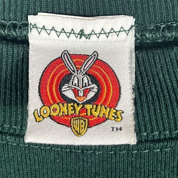 🔥🔥 True Vintage LOONEY TUNES ACTIVE WEAR Embroidered Crewneck Sweatshirt - EUC - Picture 7 of 8